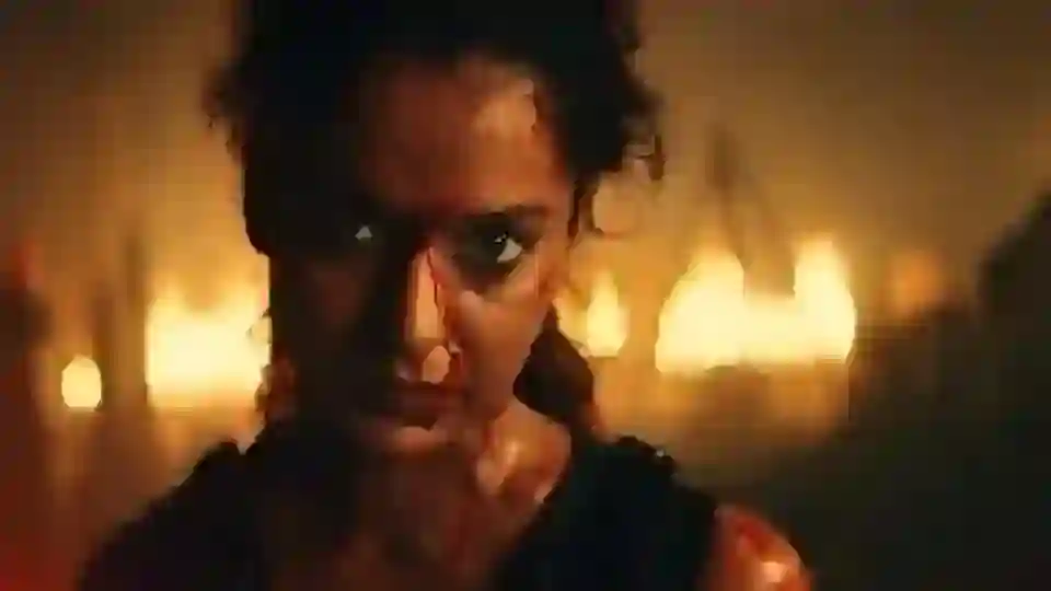 Dhaakad-movie-teaser of Dhaakad teaser 6M+ views_Kangana Ranaut plays with fire and bullets in DHAAKAD movie trailer!